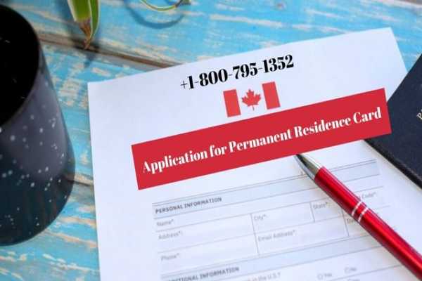 Application for Permanent Residence Card in Canada